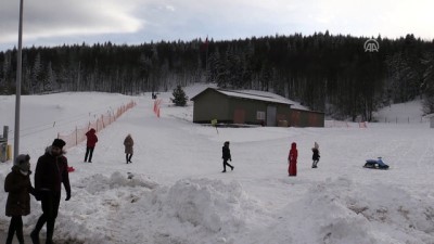 gunesli - Topuk Yaylası'nda yağan kar kartpostallık görüntüler oluşturdu - DÜZCE Videosu