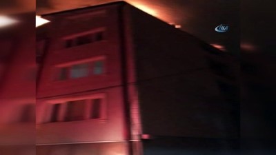 cati kati -  4 katlı binanın çatı katında çıkan yangın korkuttu  Videosu