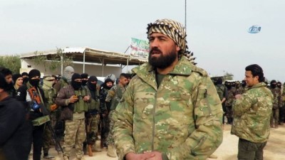 ihlas -  - Azez'deki ÖSO askerlerinden Afrin'e takviye  Videosu