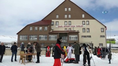 uzunlu -  Bingöl'de gecikmeli kayak sezonu açıldı  Videosu