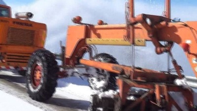 is makinesi -  Muş'ta karla mücadele çalışmaları devam ediyor  Videosu