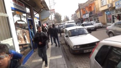 kacis -  Suriye'den açılan taciz ateşi paniği kamerada Videosu