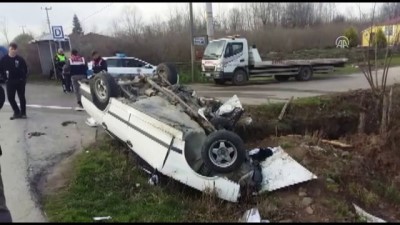 aydinlatma diregi - Trafik kazası: 1 ölü, 3 yaralı - SAMSUN Videosu