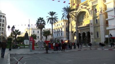 Tunus'ta gözaltındakilerin serbest bırakılması protestosu