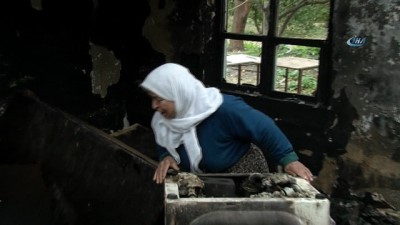 elektrik kontagi -  Yangında evi yanan kadının feryadı yürek burktu  Videosu