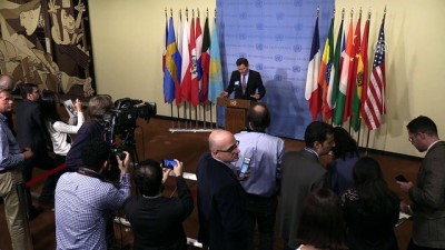itidal cagrisi - BMGK'deki 'Suriye'de insani durum' konulu toplantı - Kazakistan'ın BM Daimi Temsilcisi Umarov - BM  Videosu