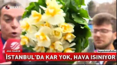 meteoroloji - İstanbul'da kar yok hava ısınıyor Videosu