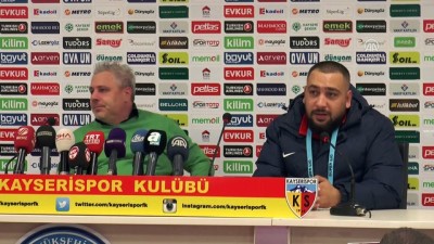 bulduk - Kayserispor - Galatasaray maçının ardından - Kayserispor Teknik Direktörü Marius Sumudica - KAYSERİ  Videosu