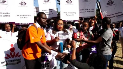 hirsiz - Kenya'da hastanede cinsel istismar iddiaları protesto edildi - NAYROBİ Videosu