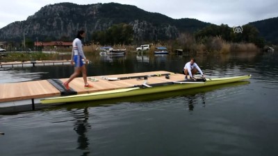 yildizli - Kürek takımları Muğla'da kamp yapıyor - MUĞLA  Videosu