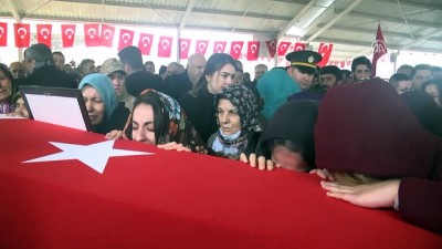 askeri helikopter - Şehit Özden'in cenazesi Gaziantep'te toprağa verildi - GAZİANTEP Videosu