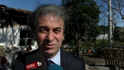 yasli kadin -  Yangında her şeyini kaybeden Sabahat teyzenin yaralarını bakanlık saracak Videosu