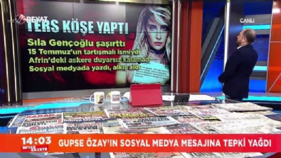 15 Temmuz'un tartışmalı ismi Sıla'dan ''Afrin'' mesajı 