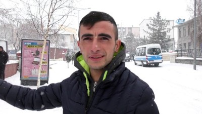 hayvan -  Ardahan güne karla uyandı  Videosu