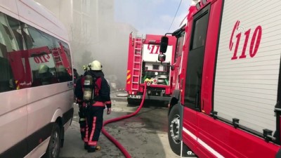 Avcılar'da tekstil deposunda yangın - İSTANBUL