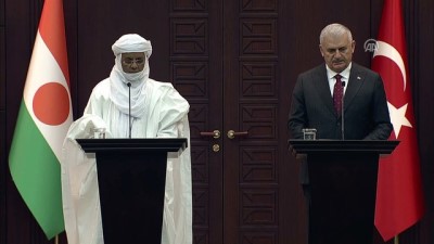 Başbakan Yıldırım: “Nijer, teröre karşı çok titiz bir çalışma içerisinde” - ANKARA 