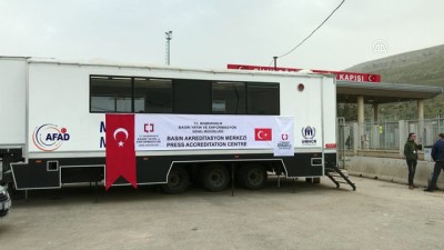 basin mensuplari - BYEGM'den sınıra mobil basın merkezi - HATAY Videosu