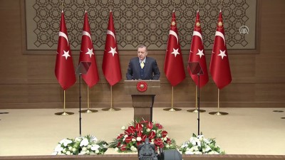 sehadet - Cumhurbaşkanı Erdoğan: 'Ucunda şehadetin olduğu mücadeleye böylesine sevdayla koşan bir başka millet tanımadım' - ANKARA  Videosu