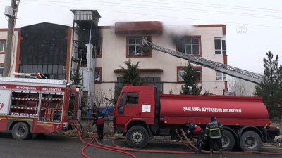 Fabrika yangını - ŞANLIURFA 