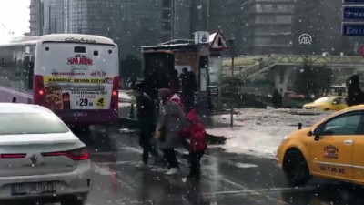 İstanbul'da kar yağışı (3) 