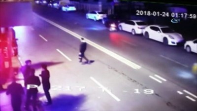 guvenlik gorevlisi -  Ortaköy’de gece kulübüne silahla saldırı kamerada  Videosu
