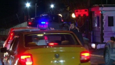 guvenlik gorevlisi -  Ortaköy’de gece kulübüne silahlı saldırı: 1’i ağır 3 yaralı  Videosu