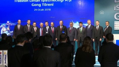 dis ticaret - Trabzon Liman İşletmeciliği AŞ gong töreni - İSTANBUL  Videosu