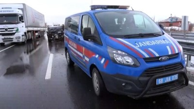 uzman jandarma -  Aksaray’da 4 ayrı kaza: 2’si polis 1’i jandarma 21 yaralı  Videosu