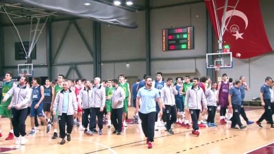 basin mensuplari - Basketbol Gençler Ligi Gelişim Kampı - BURSA Videosu