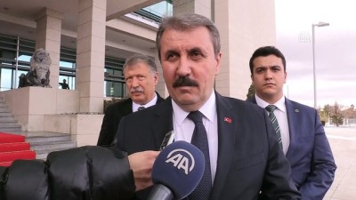 siyasi parti - BBP Genel Başkanı Destici, AYM Başkanı Arslan'ı ziyaret etti - ANKARA Videosu