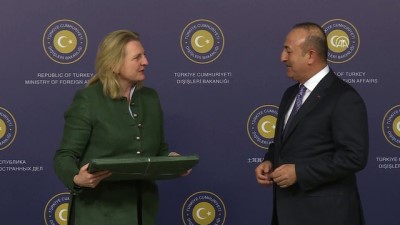 bakanlik - Çavuşoğlu - Kneissl görüşmesi - İSTANBUL Videosu