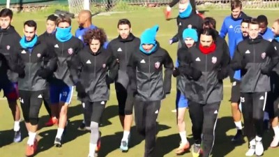 yildizli - Kardemir Karabükspor'da Medipol Başakşehir maçı hazırlıkları - KARABÜK Videosu