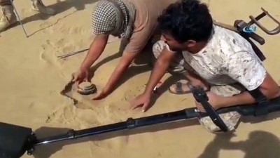 deniz mayini - - Yemen Ordusu Ülkede 6 Bin Mayın Temizledi Videosu