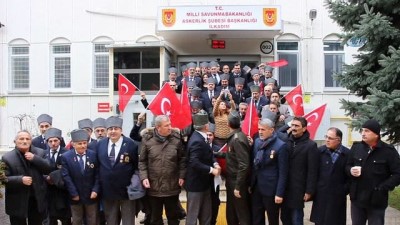 sehit yakinlari -  Ak saçlı gaziler askerlik başvurusu yaptı  Videosu