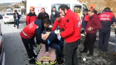 agir yarali -  Bolu’da trafik kazası: 5 yaralı  Videosu