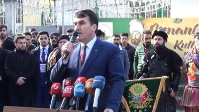 turbe ziyareti -  Osmanlı padişahları huzurunda Afrin'deki Mehmetçik için dua Videosu