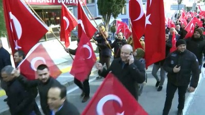 sehit - Zeytin Dalı Harekatı'na Bayrak Yürüyüşü ile destek - İZMİR  Videosu