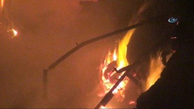 is makinesi -  Çöplük alev aldı, ekipler söndürmekte zorlandı  Videosu