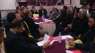 basin aciklamasi - Hamas'tan 'ulusal uzlaşıda kararlılık' mesajı - GAZZE Videosu