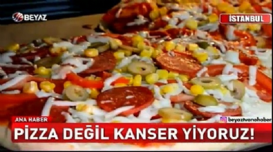 saglikli besin - Pizza değil kanser yiyoruz Videosu