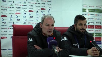 teknik direktor - Samsunspor-Grandmedical Manisaspor maçının ardından - Teknik direktörler İpekoğlu ve Taşkın - SAMSUN Videosu