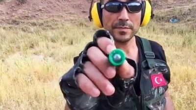 amator -  Ters nişan alıyor attığını vuruyor Videosu