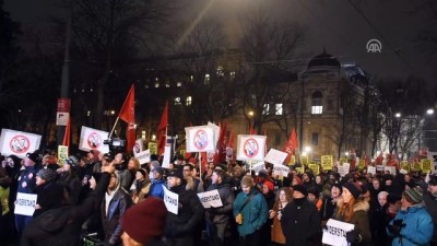 siginmacilar - Viyana’da aşırı sağcı parti FPÖ karşıtı gösteri  Videosu