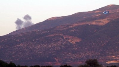  Hassa sınırında dumanlar yükseliyor