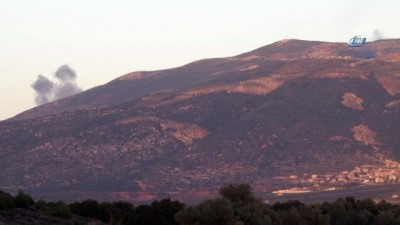  Hassa sınırında dumanlar yükseliyor