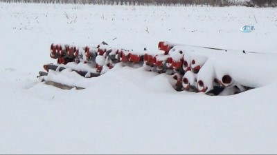 su sikintisi -  Karaman’da kar yağışı çiftçiyi sevindirdi  Videosu