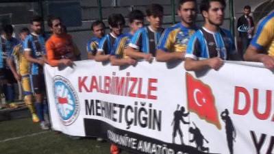 amator mac -  Osmaniyeli futbolculardan 'Zeytin Dalı Harekatı'na pankartlı destek Videosu