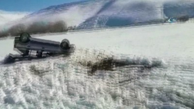  Otomobil takla attı: 1 ölü, 2 yaralı 