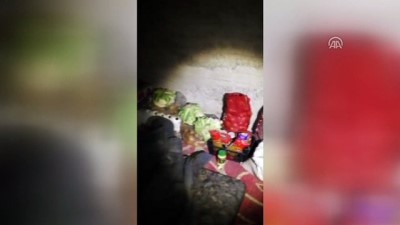 PYD/PKK'nın Afrin'de ele geçen mevzileri görüntülendi