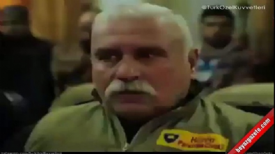 ypg - YPG'li teröristlerin korku dolu bakışları Videosu